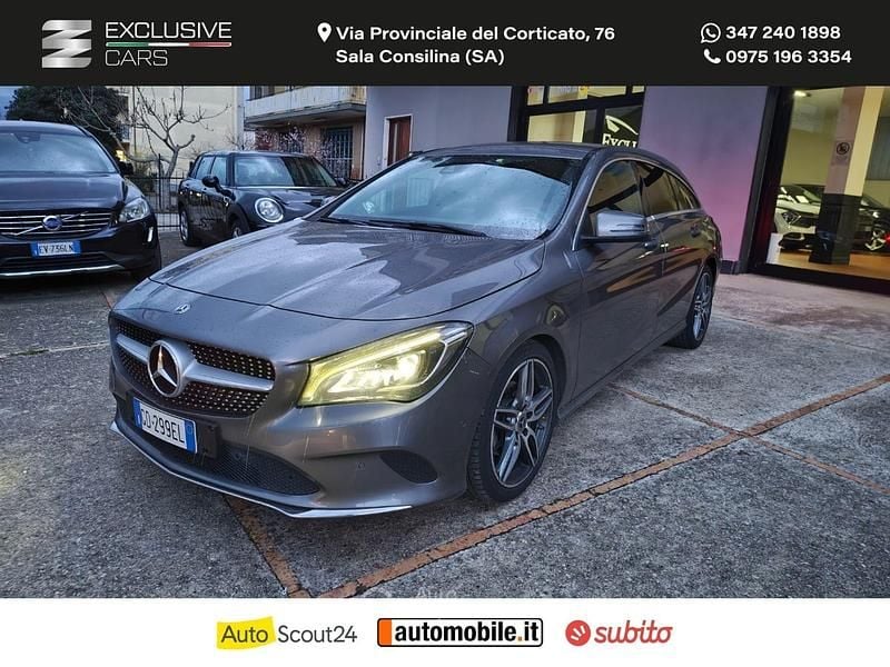 Usata Mercedes CLA220 177 CV (130 kW) 2017 Gray Berlina