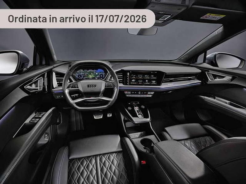 Nuova Audi Q4 e-tron 69 kW (95 CV) 2025 Argento SUV