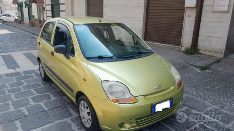 Verde Usata 2006 Chevrolet Matiz Due volumi | 2500 € - Immagine 1/4