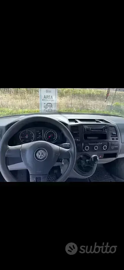 Usata VW T5 102 CV (75 kW) 2011 Bianco Furgone