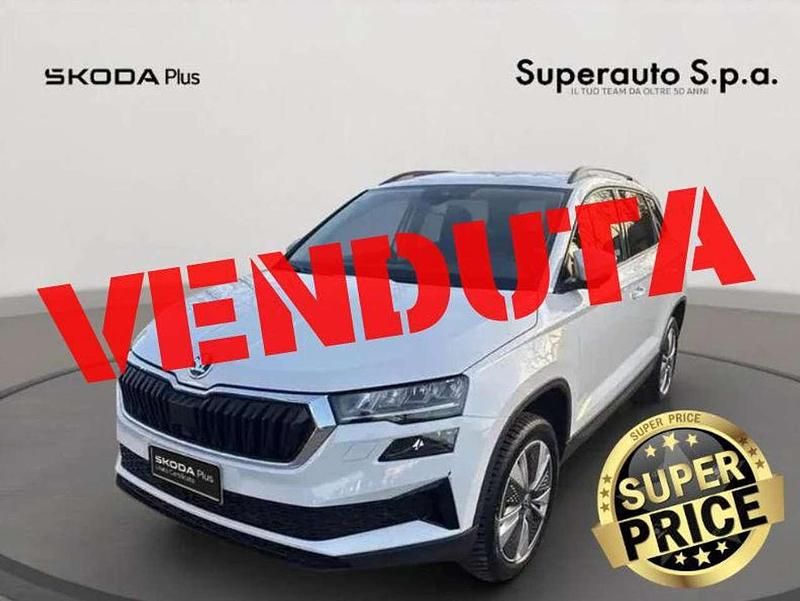Bianco Usata 2024 Skoda Karoq Executive SUV | 23.900 € (Super prezzo) - Immagine 1/4