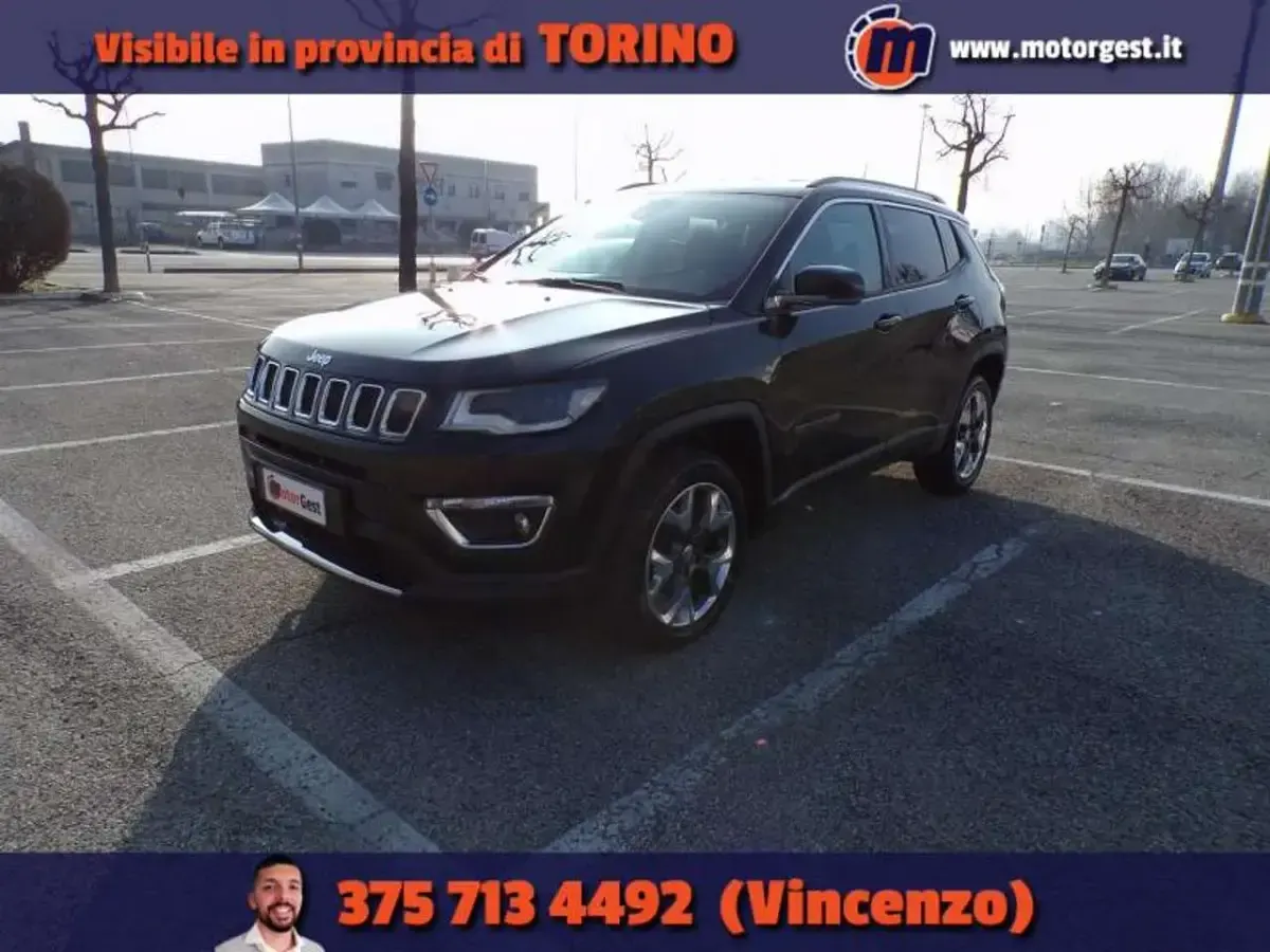 Usata Jeep Compass Limited 140 CV (102 kW) 2021 Nero SUV