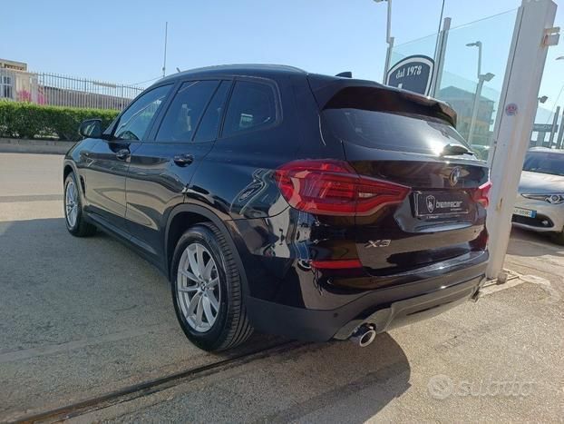 Usata BMW X3 Luxury Line 190 CV (139 kW) 2019 Nero SUV