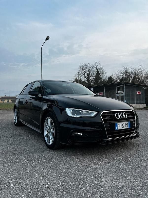Usata Audi A3 S-Line 2013 Nero Berlina