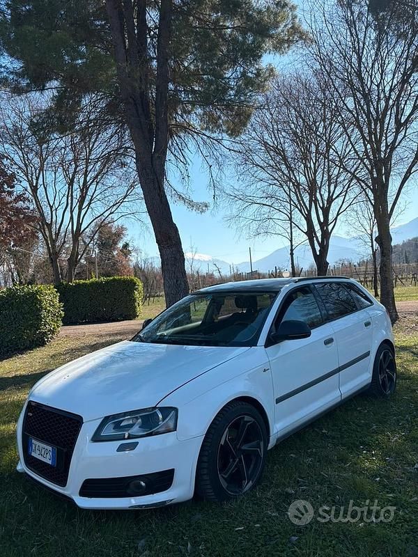 Usata Audi A3 2009 Bianco Utilitaria