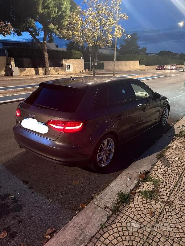 Usata Audi A3 110 CV (80 kW) 2015 Grigio Berlina