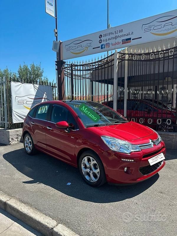 Usata Citroën C3 Exclusive 81 CV (59 kW) 2015 Rosso Utilitaria