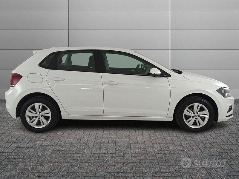 Usata VW Polo Comfortline 95 CV (69 kW) 2018 Bianco Utilitaria