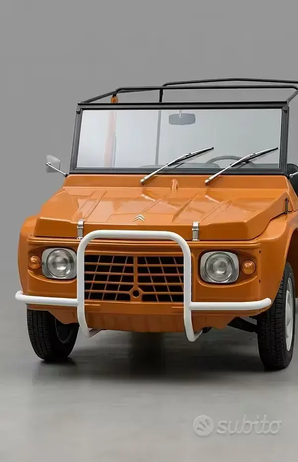 Usata Citroën Méhari 1970 Arancione Cabrio