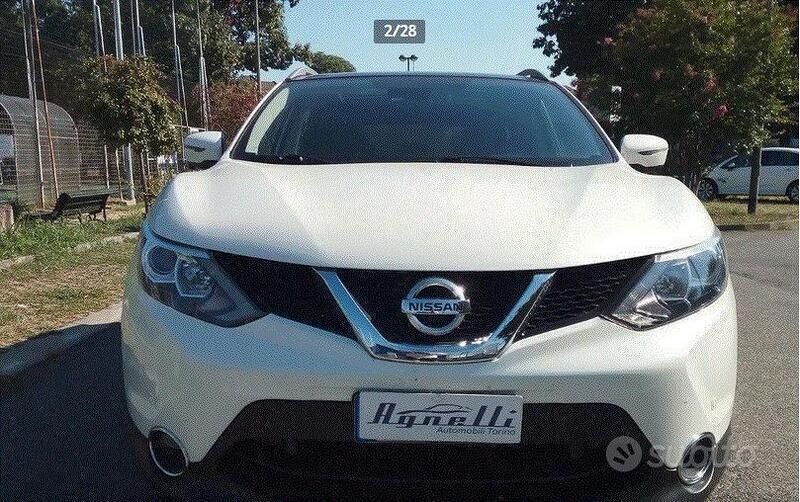 Bianco Usata 2016 Nissan Qashqai SUV | 9500 € (Buon prezzo) - Immagine 1/4