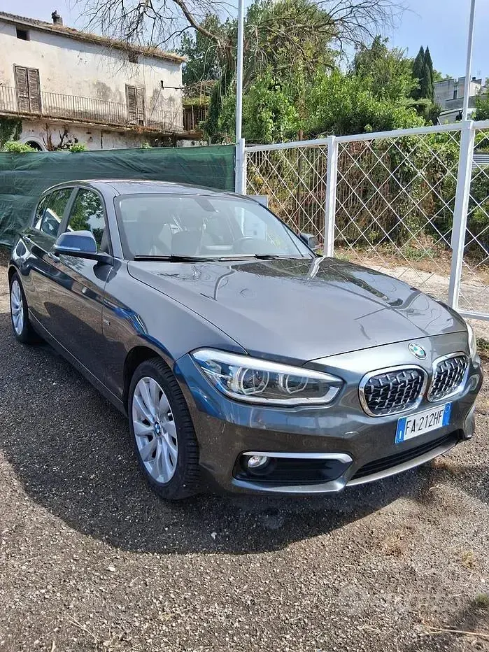 Usata BMW 116 116 CV (85 kW) 2015 Grigio Utilitaria