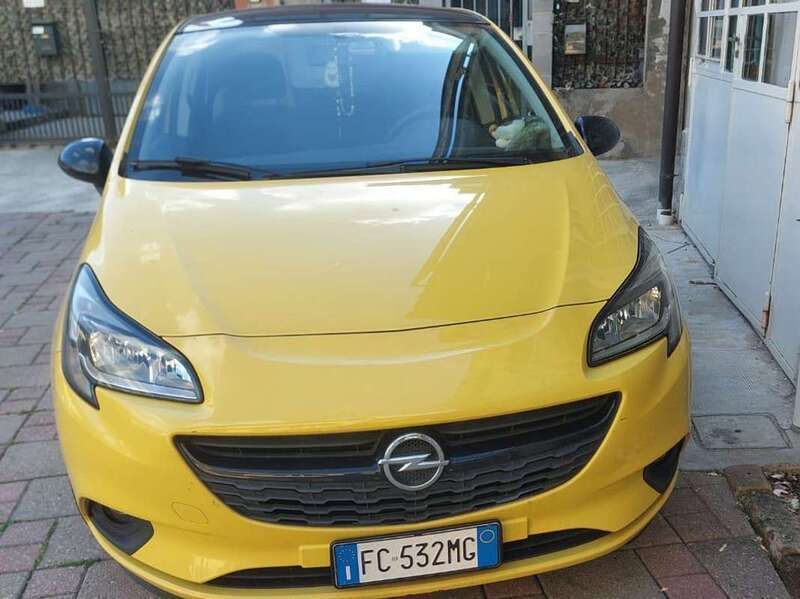 Usata Opel Corsa S 95 CV (69 kW) 2016 Giallo Berlina