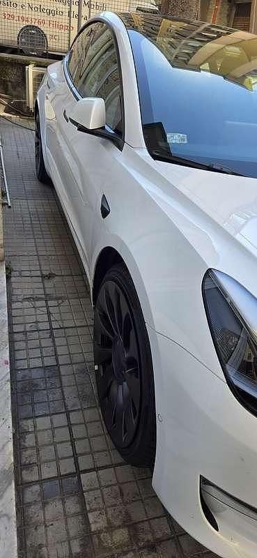 Usata Tesla Model 3 Performance 155 kW (211 CV) 2022 Bianco Berlina