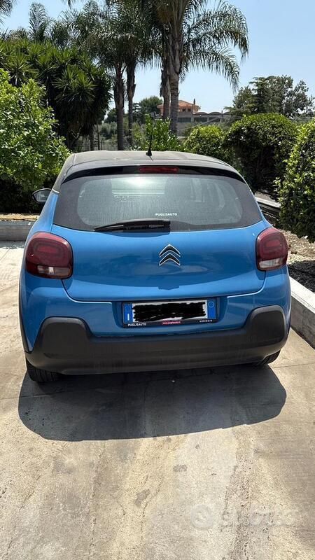 Usata Citroën C3 102 CV (75 kW) 2019 Blu Utilitaria
