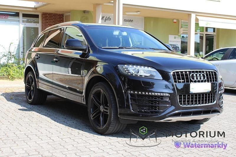 Usata Audi Q7 Sport 245 CV (180 kW) 2014 Nero SUV