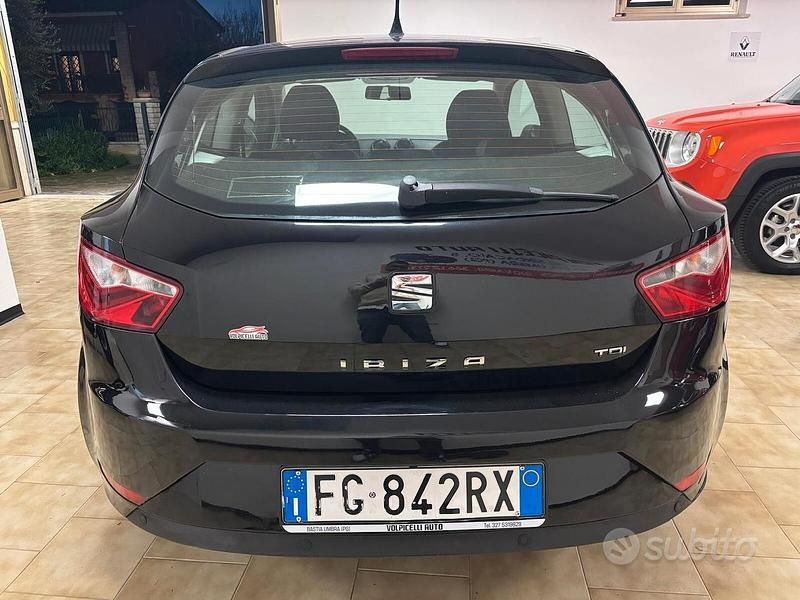 Usata Seat Ibiza 74 CV (54 kW) 2016 Nero Berlina