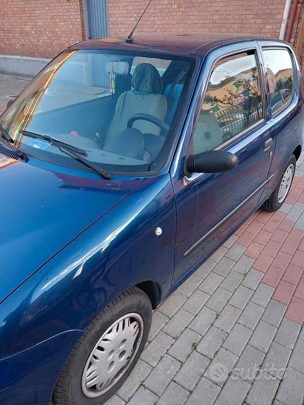 Usata Fiat Seicento 2001 Blu Utilitaria