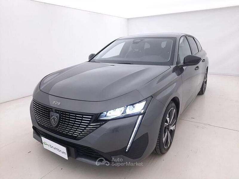 Usata Peugeot 308 131 CV (96 kW) 2022 Gray Station wagon