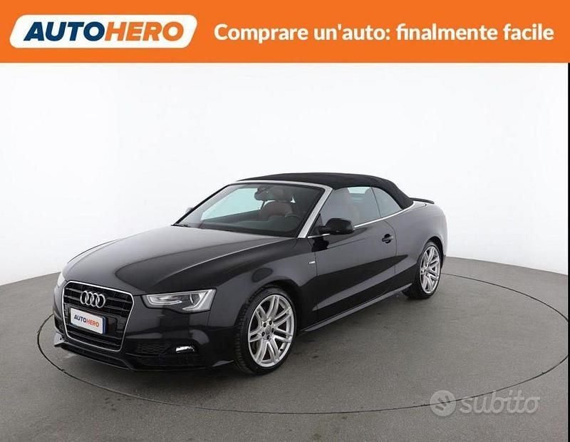 Usata Audi A5 Cabriolet 190 CV (139 kW) 2016 Nero Cabrio