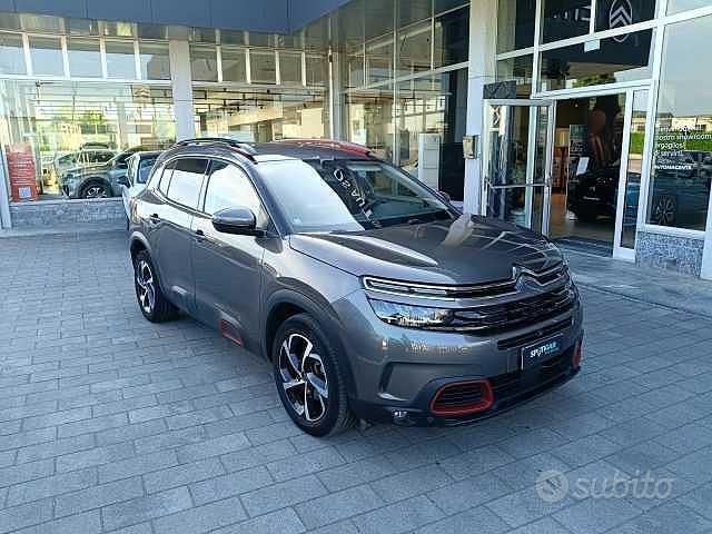 Grigio platinum Usata 2022 Citroën C5 Aircross Shine SUV | 21.500 € (Buon prezzo) - Immagine 1/4