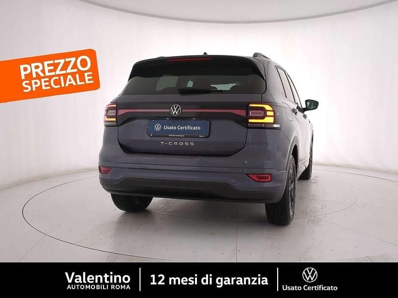 Usata VW T-Cross R-line 95 CV (69 kW) 2023 Grigio SUV