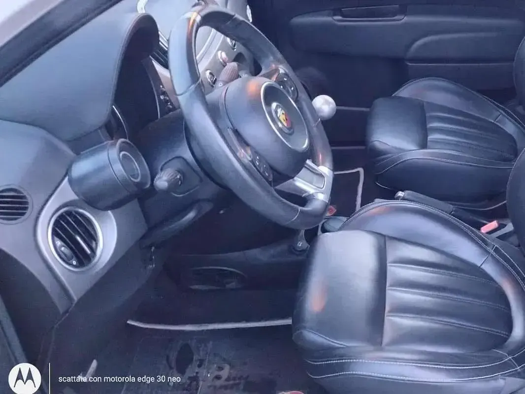 Usata Abarth 595 Turismo 165 CV (121 kW) 2019 Bianco Utilitaria
