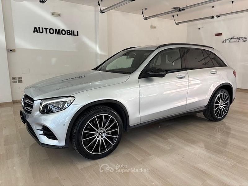 Usata Mercedes GLC250 Premium 204 CV (150 kW) 2019 Argento SUV