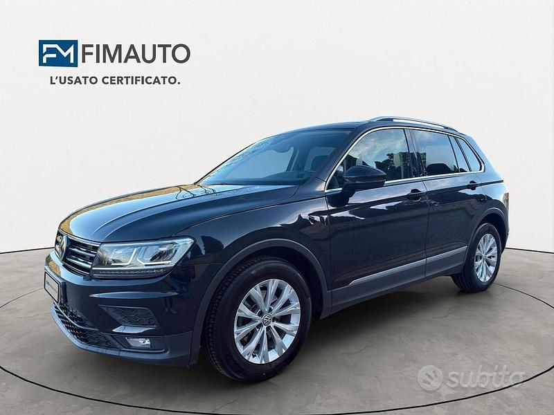 Usata VW Tiguan Business 150 CV (110 kW) 2019 Nero SUV