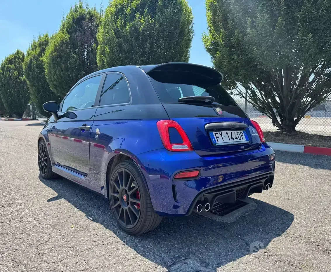 Usata Abarth 595 Competizione 180 CV (132 kW) 2019 Blu Berlina