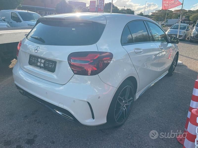 Usata Mercedes A180 Premium 122 CV (89 kW) 2018 Bianco Berlina