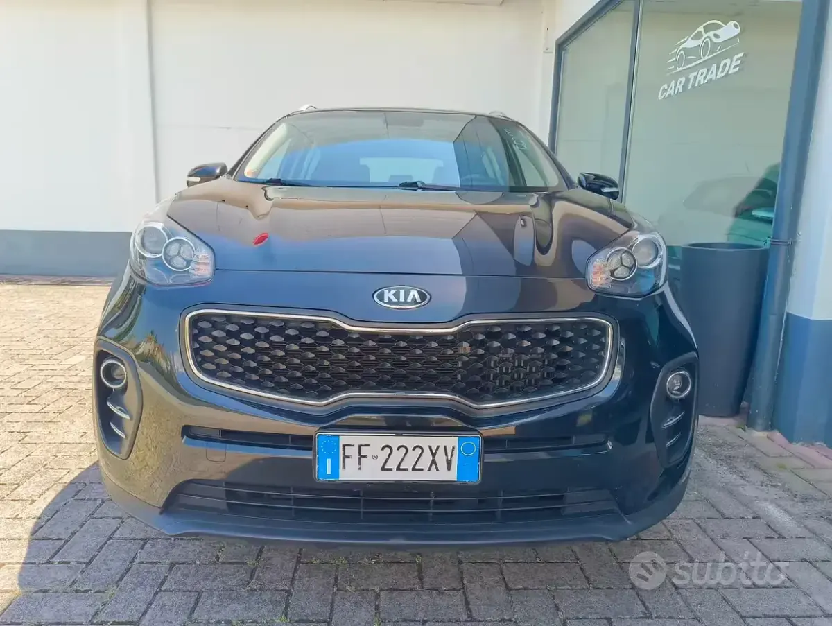 Usata Kia Sportage 115 CV (84 kW) 2016 Nero SUV