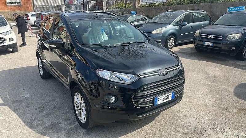 Usata Ford Ecosport 95 CV (69 kW) 2015 Nero SUV