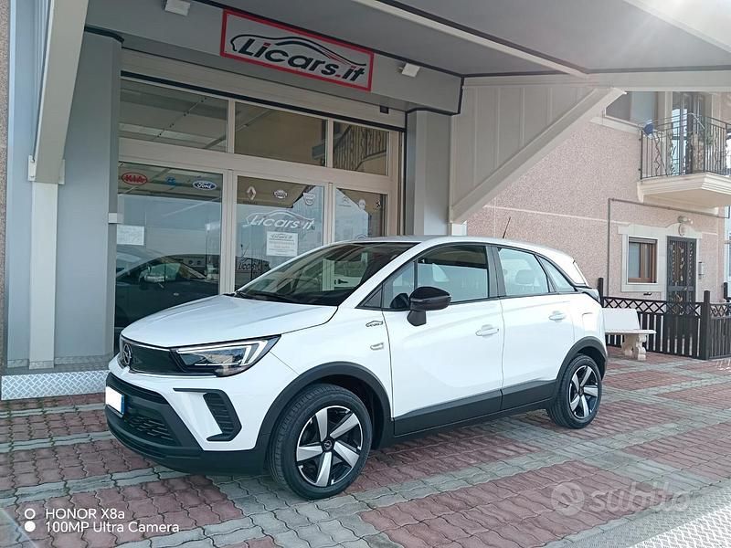 Usata Opel Crossland X Edition 110 CV (80 kW) 2023 Bianco SUV