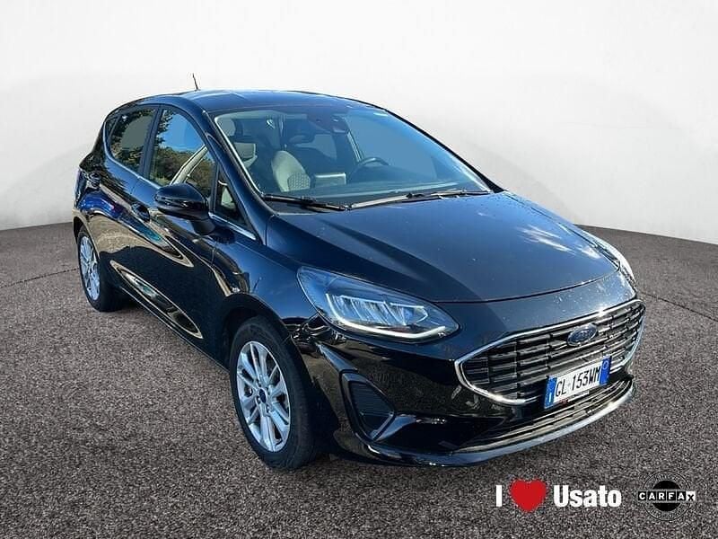 Usata Ford Fiesta Titanium 75 CV (55 kW) 2022 Nero Berlina