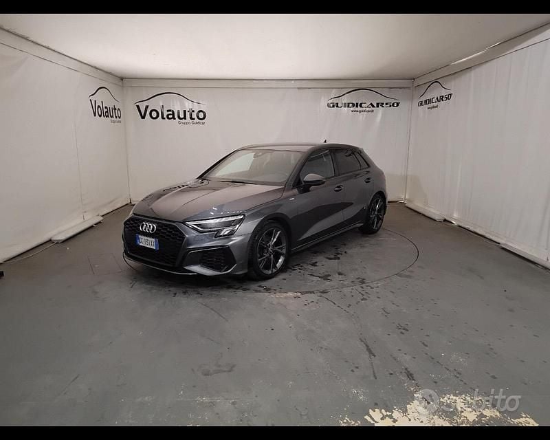 Usata Audi A3 150 CV (110 kW) 2020 Grigio Berlina
