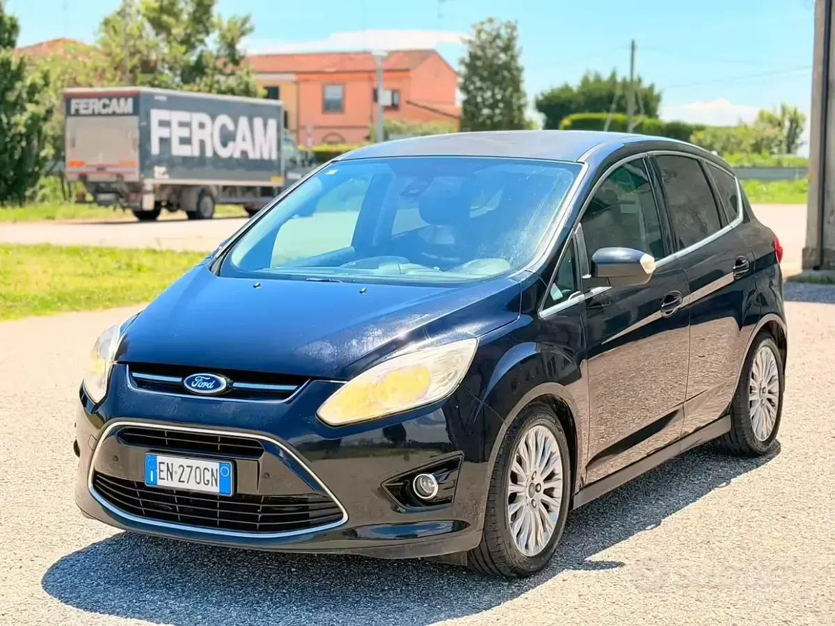 Usata Ford C-MAX Titanium 115 CV (84 kW) 2014 Nero Monovolume
