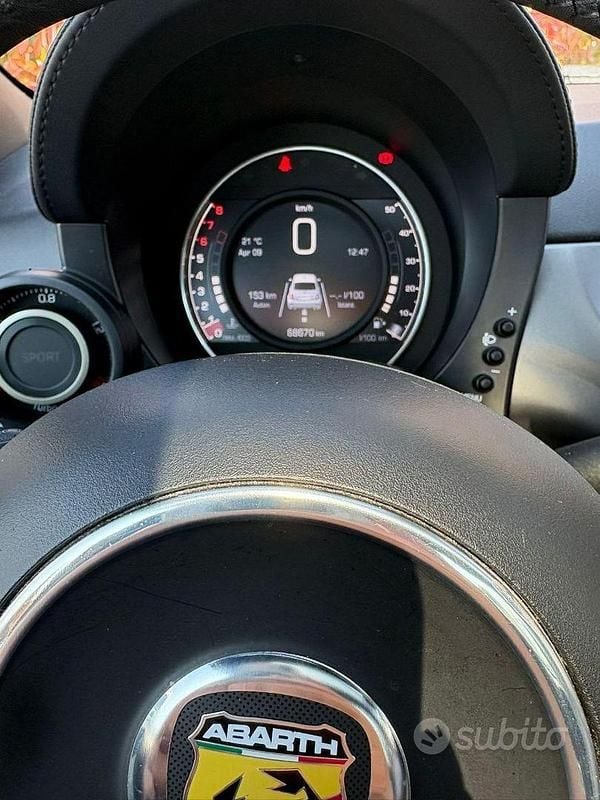 Usata Abarth 595 Turismo 2021 Bianco Utilitaria