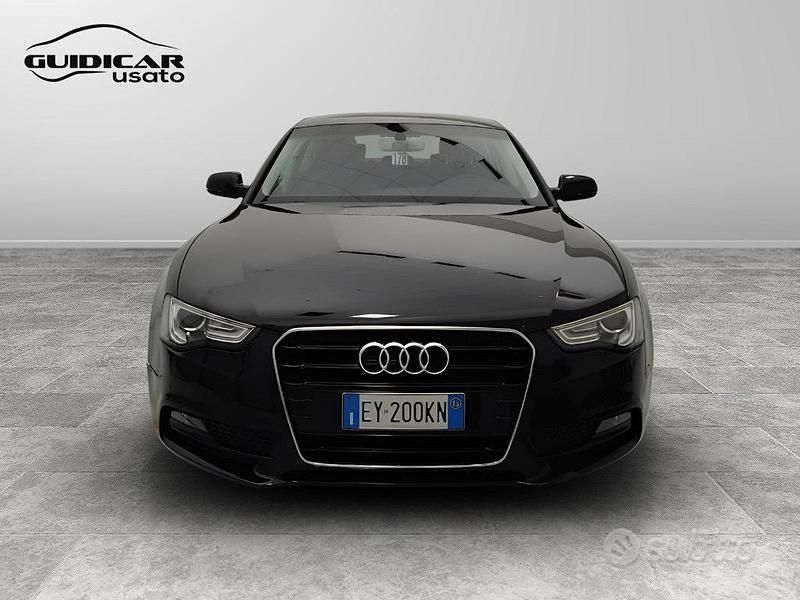 Usata Audi A5 Advanced 190 CV (139 kW) 2015 Nero Coupé