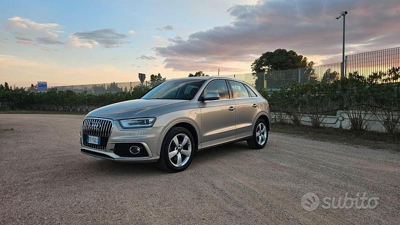 Usata Audi Q3 S-Line 143 CV (105 kW) 2014 Beige SUV