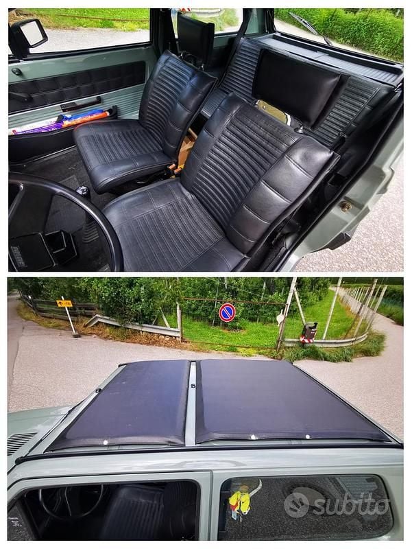 Usata Fiat Panda 4x4 70 CV (51 kW) 1984 Verde Utilitaria