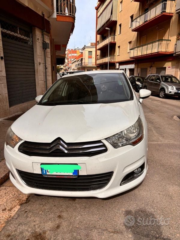 Usata Citroën C4 Exclusive 110 CV (80 kW) 2011 Bianco Utilitaria