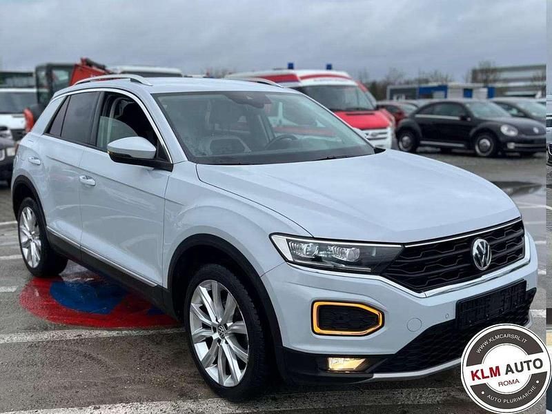 Usata VW T-Roc R-line 150 CV (110 kW) 2020 Bianco SUV