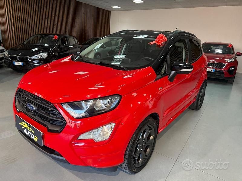 Usata Ford Ecosport ST-Line 125 CV (91 kW) 2020 Rosso SUV
