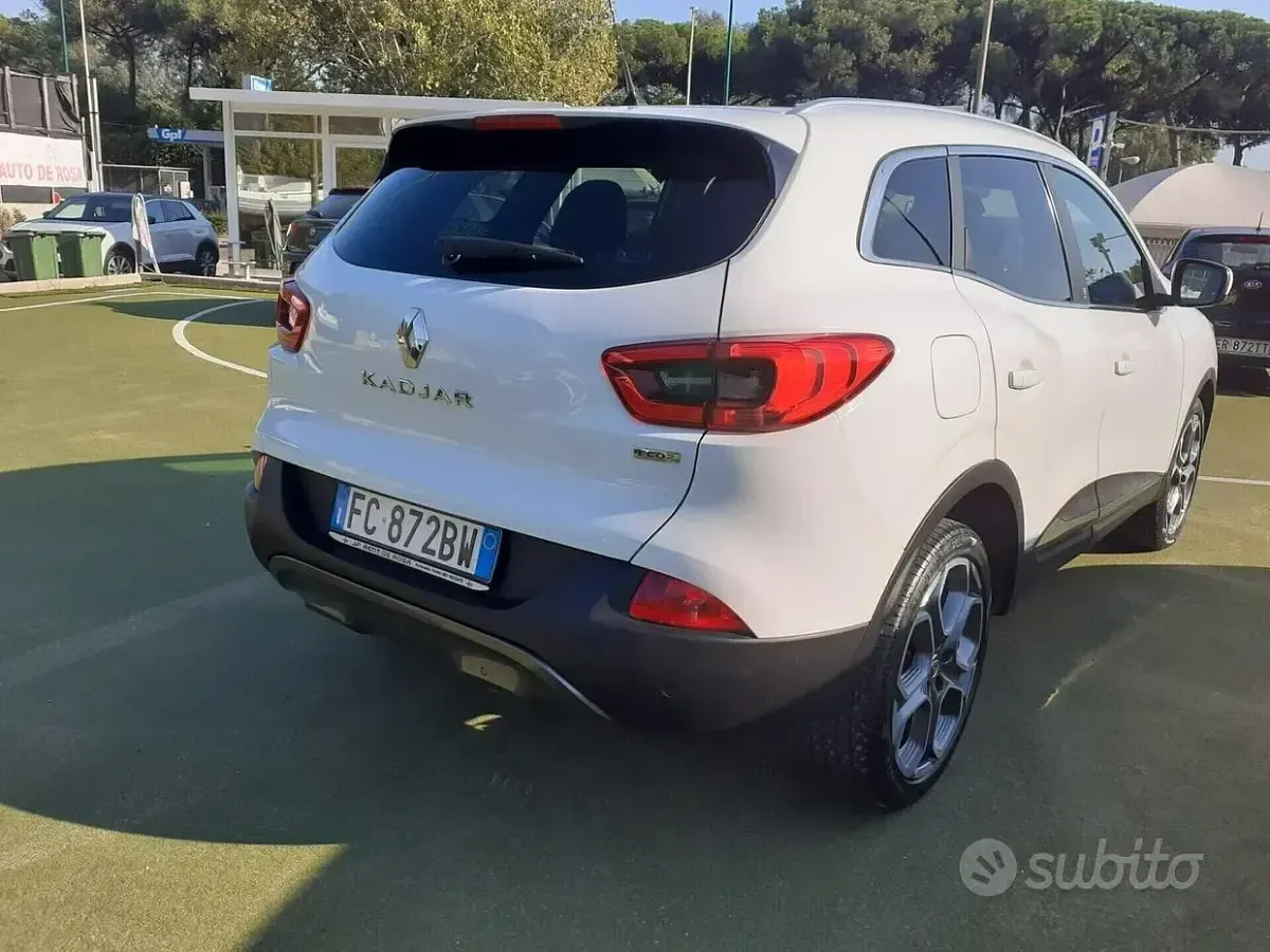Begagnad Renault Kadjar Life 131 HK (96 kW) 2016 Vit SUV