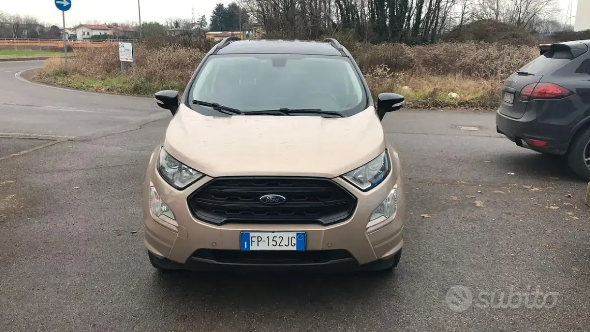 Usata Ford Ecosport ST-Line 100 CV (73 kW) 2018 Marrone SUV