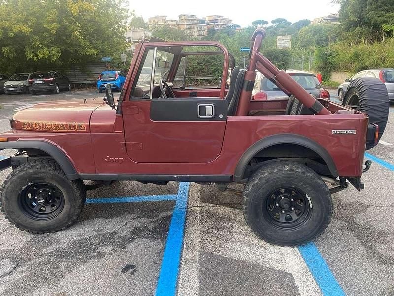 Usata Jeep CJ 73 CV (53 kW) 1984 Arancione SUV