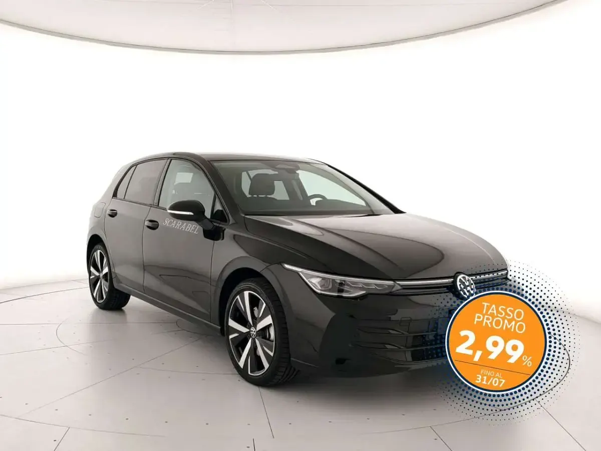 Nuova VW Golf VIII Edition 204 CV (150 kW) 2025 Grenadill black metallizzato Berlina