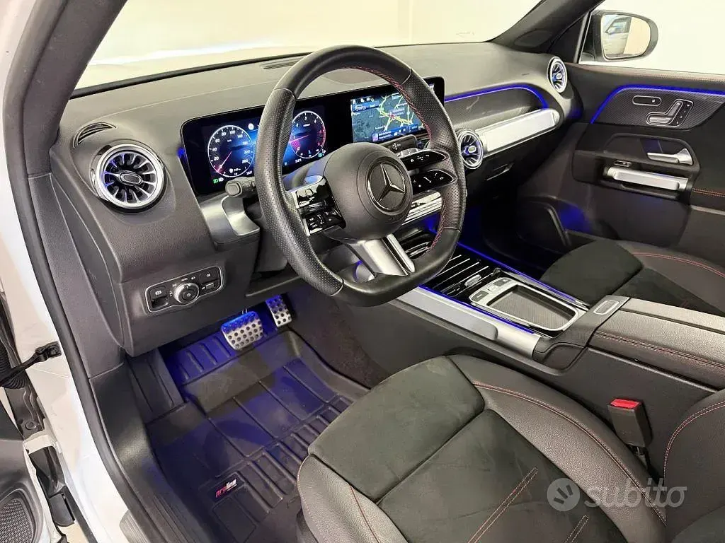 Usata Mercedes GLB200 AMG line 150 CV (110 kW) 2024 Bianco SUV