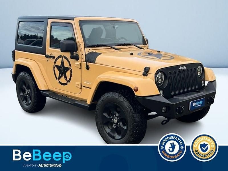 Begagnad Jeep Wrangler Sahara 200 HK (147 kW) 2014 Beige SUV