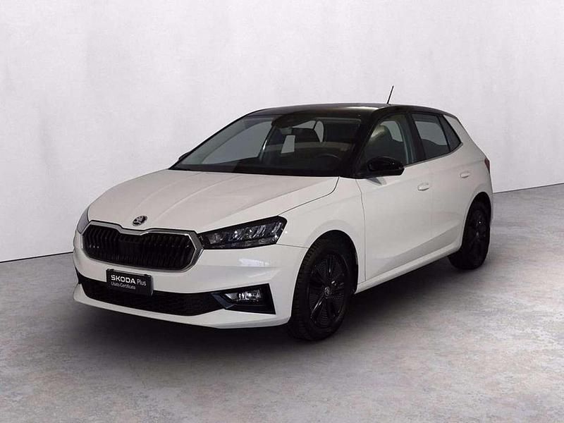 Usata Skoda Fabia Style 80 CV (58 kW) 2023 Bianco luna metallizzato nero Utilitaria